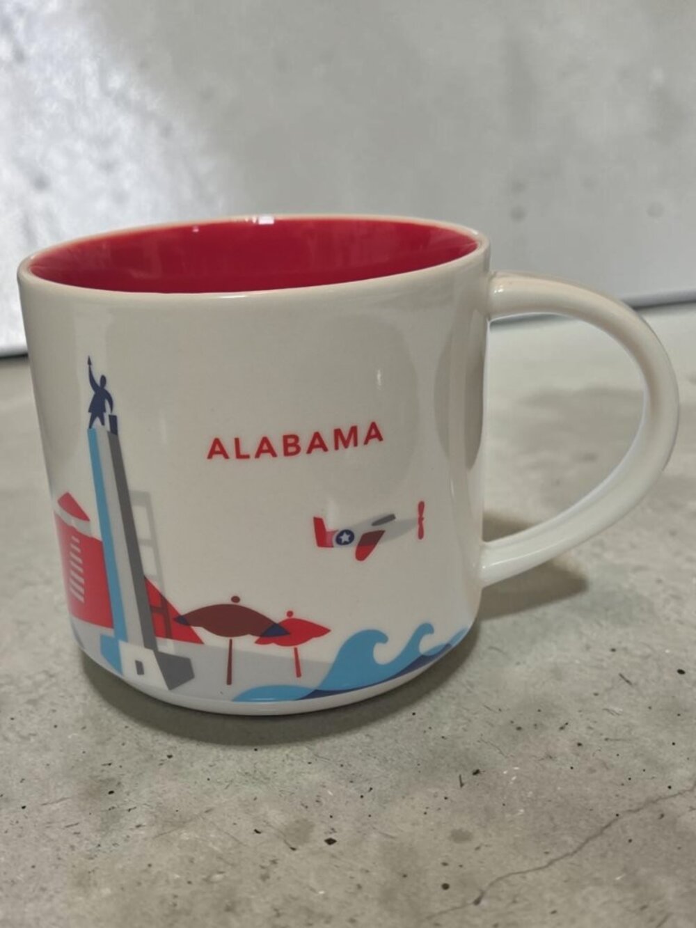 Starbucks Alabama You Are Here 14oz Mug 2017